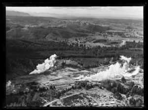 Wairakei Geothermal Power Station, Taupo District, Waikato