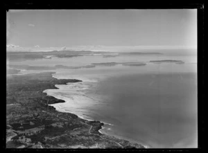 North Shore and Whangaparaoa Peninsula from Campbells Bay, Auckland