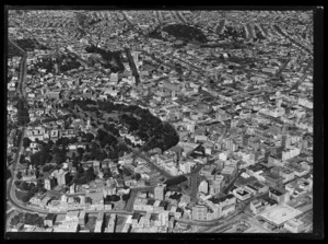 Commerical area of Auckland City