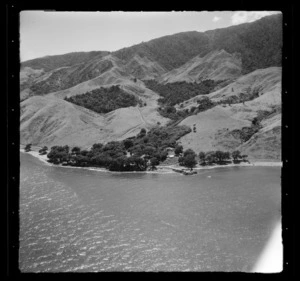 Granite quarry at Waitoitoi, Cape Colville, Thames-Coromandel District, Waikato region