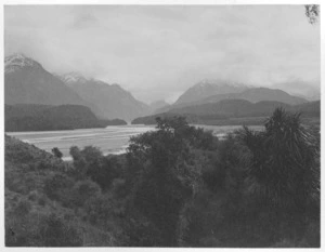 View up the Dart Valley from Paradise - Photograph taken by Harold Stevens Hislop