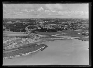 Northern approach to Auckland Harbour Bridge, Waitemata Harbour