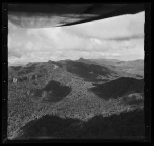 The Coromandel Range and Castle Rock, Thames-Coromandel District, Waikato Region