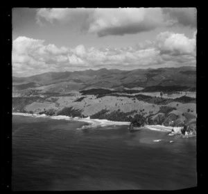 Whangamata coastline, Thames-Coromandel District, Waikato Region
