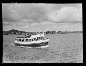 Ferry Kewpie Too at Paihia, Bay of Islands, Far North District, Northland Region