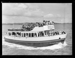 Ferry Kewpie Too at Paihia, Bay of Islands, Far North District, Northland Region
