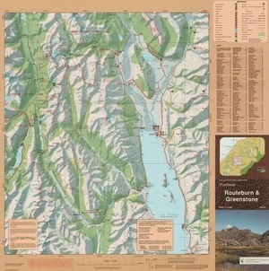 Routeburn & Greenstone / cartography by Terralink.