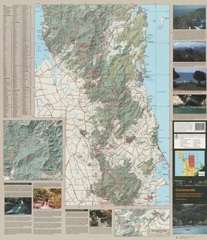Coromandel incorporating northern part of Kaimai-Mamaku Forest Park.
