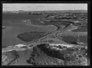 Northern approach roads to the Auckland Harbour Bridge