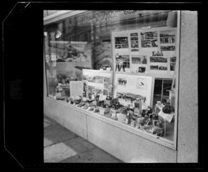 Kodak display in shop window, Wellington