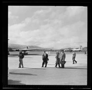 Opening Rongatai Airport, Wellington