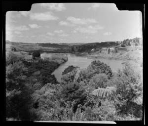 Waikato River including Tuakau Bridge, Auckland Region