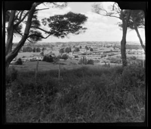 Tuakau from Alexandra Redoubt, Frankin District, Waikato Region