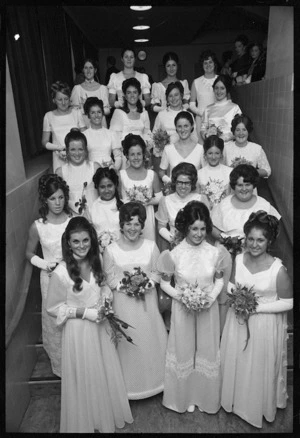 Debutantes at the Hutt Valley Charity Ball