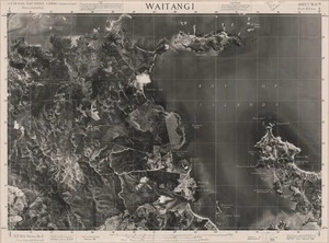 Waitangi / this mosaic compiled by N.Z. Aerial Mapping Ltd. for Lands and Survey Dept., N.Z.