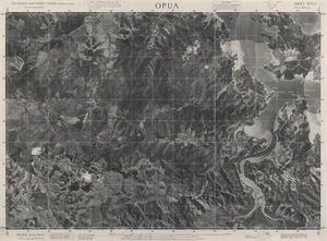 Opua / this mosaic compiled by N.Z. Aerial Mapping Ltd. for Lands and Survey Dept., N.Z.