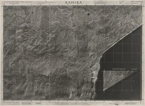 Kahika / compiled by N.Z. Aerial Mapping Ltd. for Lands and Survey Dept. N.Z.