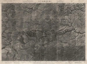 Otamauri / this map was compiled by N.Z. Aerial Mapping Ltd. for Lands and Survey Dept., N.Z.