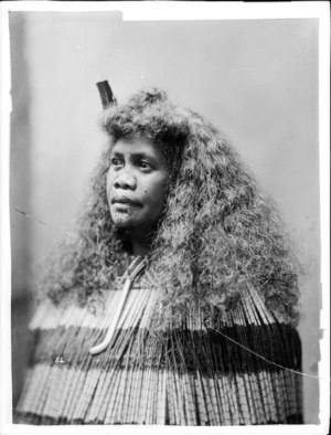 Mutu Brandon (Ngamoenga) - Photograph taken by William Henry Thomas Partington