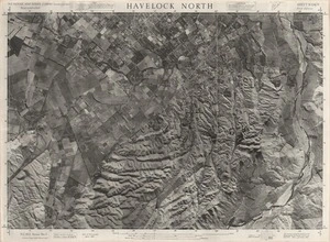 Havelock North / this mosaic compiled by N.Z. Aerial Mapping Ltd. for Lands and Survey Dept., N.Z.