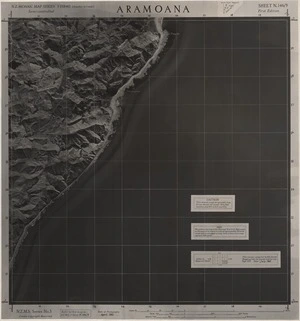 Aramoana / this mosaic compiled by N.Z. Aerial Mapping Ltd. for Lands and Survey Dept., N.Z.