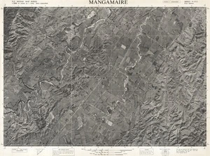 Mangamaire / this map was compiled by N.Z. Aerial Mapping Ltd., for Lands & Survey Dept., N.Z.
