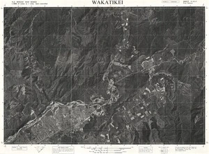 Wakatikei / this map was compiled by N.Z. Aerial Mapping Ltd. for Lands and Survey Dept., N.Z.