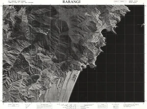 Rarangi / this map compiled by N.Z. Aerial Mapping Ltd. for Lands & Survey Dept., N.Z.