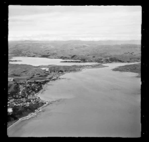 Plimmerton from Hongoeka Bay, Porirua City, Wellington Region