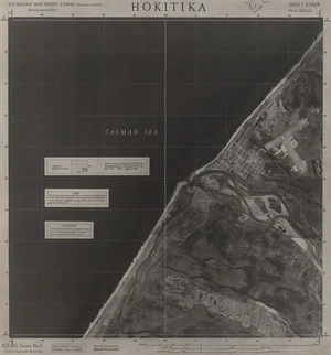Hokitika / this map was compiled by N.Z. Aerial Mapping Ltd. for Lands & Survey Dept., N.Z.