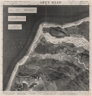 Abut Head / this map was compiled by N.Z. Aerial Mapping Ltd. for Lands and Survey Dept., N.Z.