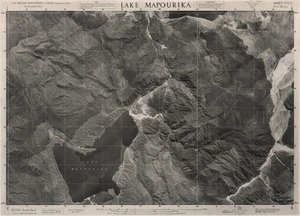 Lake Mapourika / this mosaic compiled by N.Z. Aerial Mapping Ltd. for Lands and Survey Dept. N.Z.