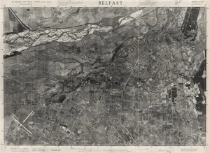 Belfast / this mosaic compiled by N.Z. Aerial Mapping Ltd. for Lands and Survey Dept. N.Z.