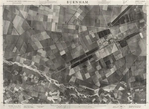 Burnham / this mosaic compiled by N.Z. Aerial Mapping Ltd. for Lands and Survey Dept. N.Z.