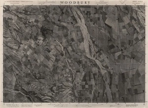 Woodbury / this mosaic compiled by N.Z. Aerial Mapping Ltd. for Lands and Survey Dept. N.Z.