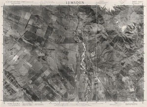 Lumsden / this mosaic compiled by N.Z. Aerial Mapping Ltd. for Lands and Survey Dept. N.Z.