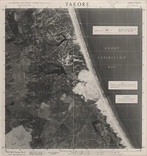 Taeore / this mosaic compiled by N.Z. Aerial Mapping Ltd. for Lands and Survey Dept., N.Z.