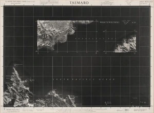 Taemaro / this mosaic compiled by N.Z. Aerial Mapping Ltd. for Lands and Survey Dept., N.Z.