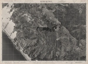 Herekino / this mosaic compiled by N.Z. Aerial Mapping Ltd. for Lands and Survey Dept., N.Z.