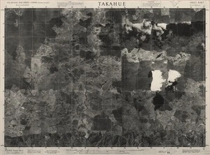 Takahue / this mosaic compiled by N.Z. Aerial Mapping Ltd. for Lands and Survey Dept., N.Z.
