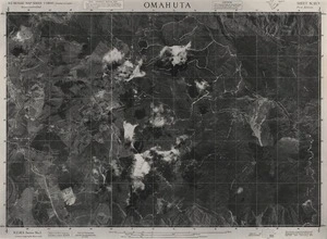 Omahuta / this mosaic compiled by N.Z. Aerial Mapping Ltd. for Lands and Survey Dept., N.Z.