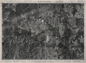 Kawakawa / this mosaic compiled by N.Z. Aerial Mapping Ltd. for Lands and Survey Dept., N.Z.