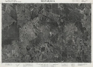 Mataraua / this map was compiled by N.Z. Aerial Mapping Ltd. for Lands & Survey Dept., N.Z.