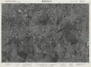 Riponui / this map was compiled by N.Z. Aerial Mapping Ltd. for Lands & Survey Dept., N.Z.