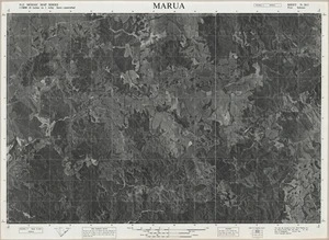Marua / this map was compiled by N.Z. Aerial Mapping Ltd. for Lands & Survey Dept., N.Z.