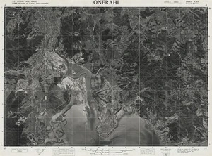 Onerahi / this map was compiled by N.Z. Aerial Mapping Ltd. for Lands & Survey Dept., N.Z.