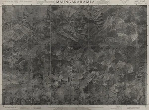 Maungakaramea / this mosaic compiled by N.Z. Aerial Mapping Ltd. for Lands and Survey Dept., N.Z.