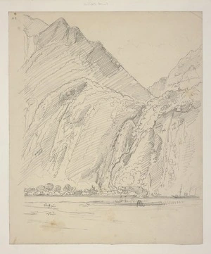 Guérard, Eugen von, 1811-1901: Milford Sound. [1876]