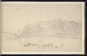 Guérard, Eugen von, 1811-1901: Mount Remarkable near Queenstown. 30 January 76