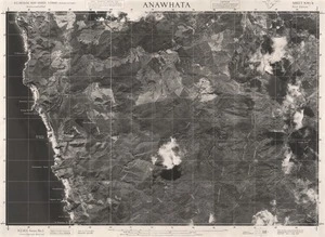 Anawhata / this mosaic compiled by N.Z. Aerial Mapping Ltd. for Lands and Survey Dept., N.Z.